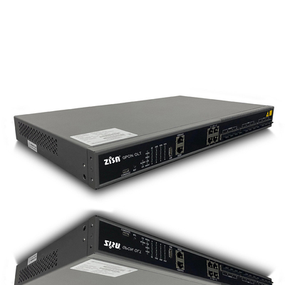 Thiết bị 8 cổng CE 10G SFP + Olt Gpon Thiết bị đầu cuối đường dây quang băng cassette đường lên 4GE OP1608