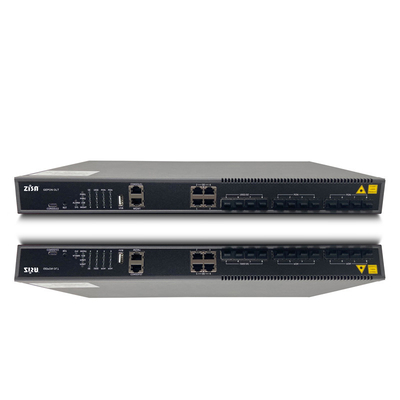 Công suất kép 10G EPON OLT 8 Pon Ac220v Dc48v Thiết bị đầu cuối đường dây quang Olt